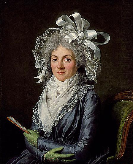 Portrait of Madame de Genlis, unknow artist
